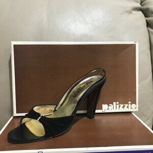 Vintage Palizzio open toe heels with ankle straps (7N (7 AA))
